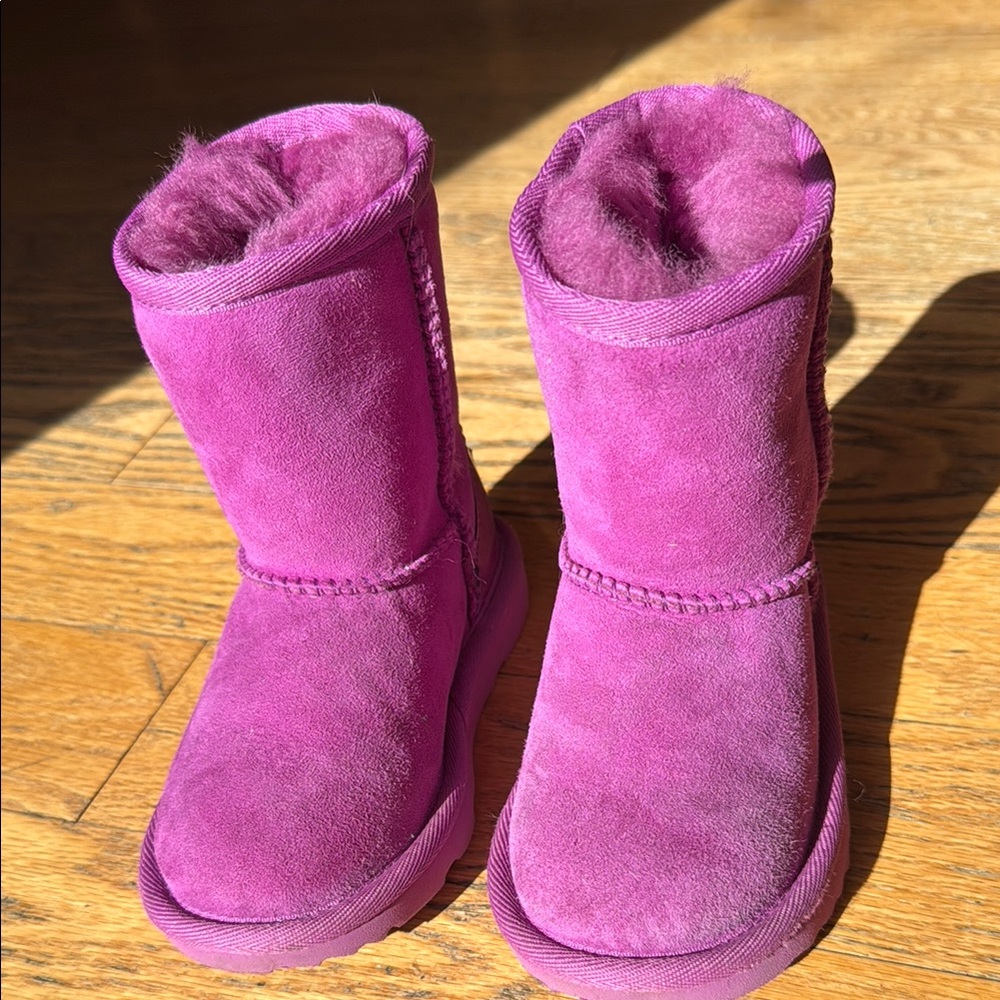 Purple UGG Boots 8T